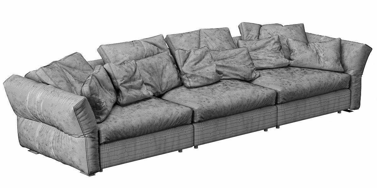 Flexform Newbridge 3D model_6