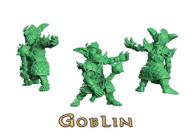Goblin demon 3D print model