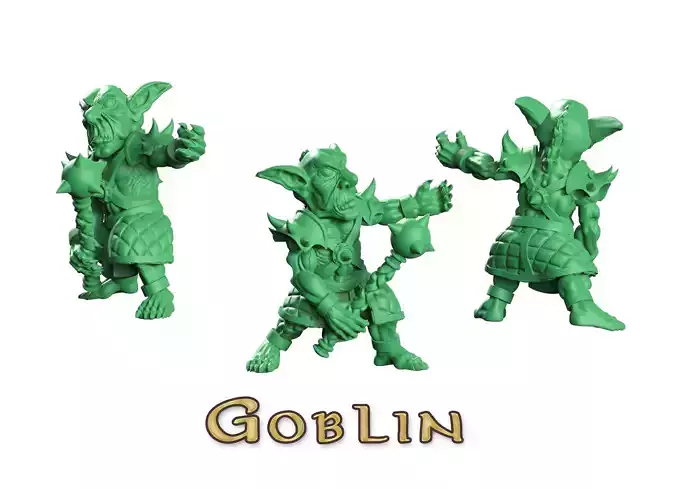 Goblin demon 3D print model