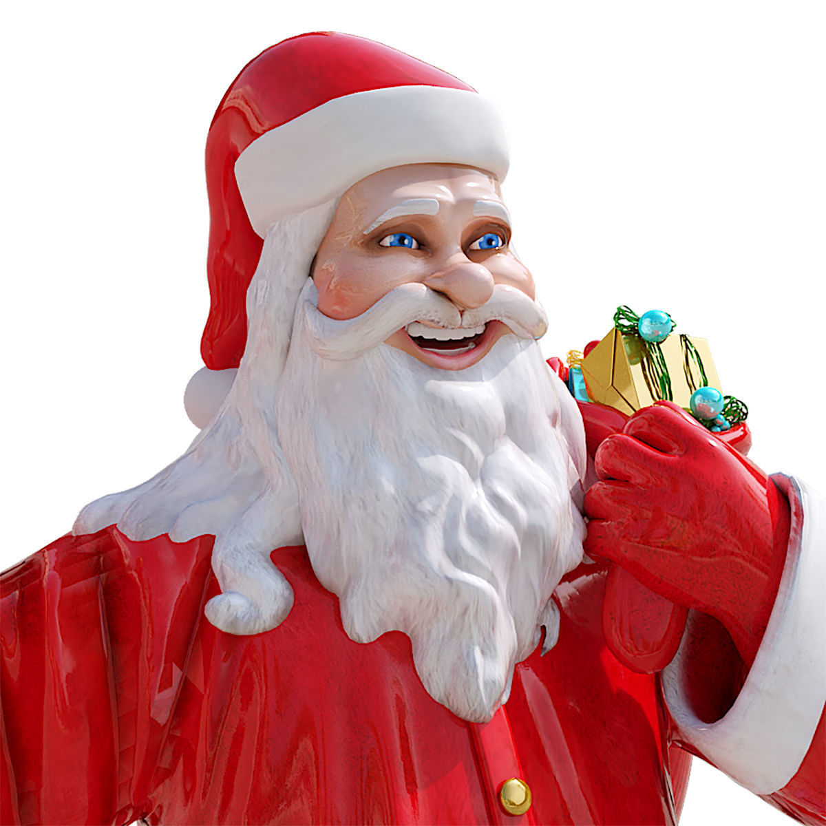 Santa Claus 3D model_4
