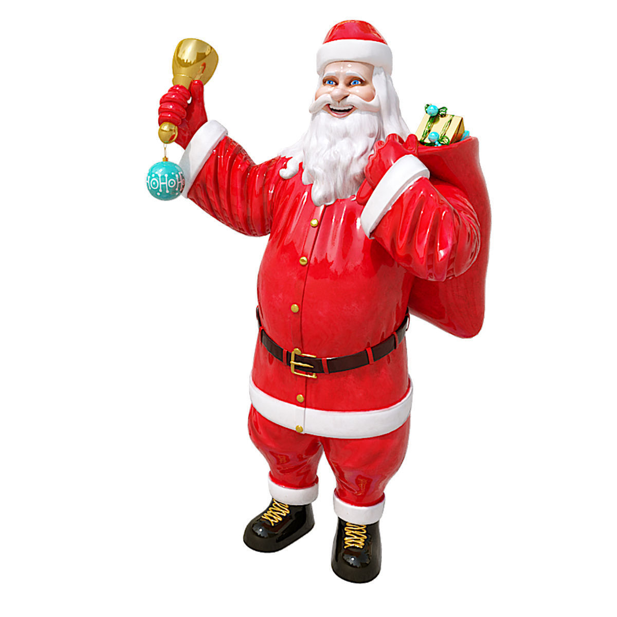 Santa Claus 3D model_1