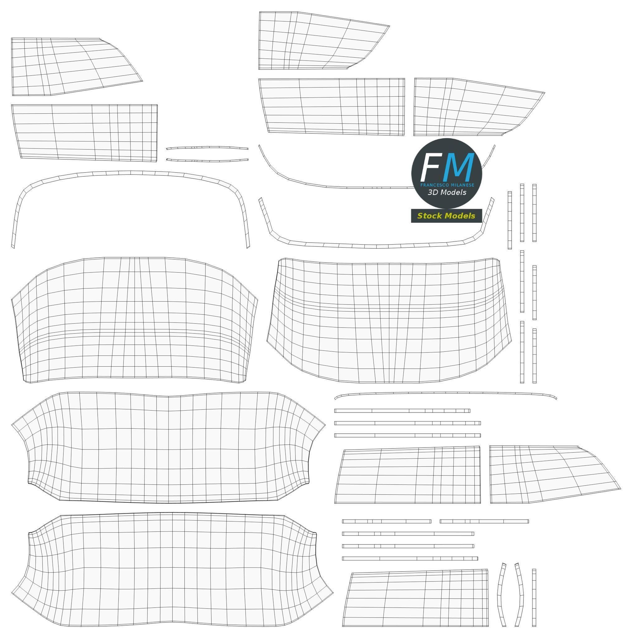 Toy personal use airplane 3D model_12