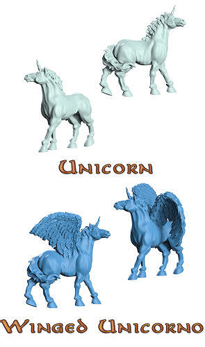 Unicorn Free 3D print model
