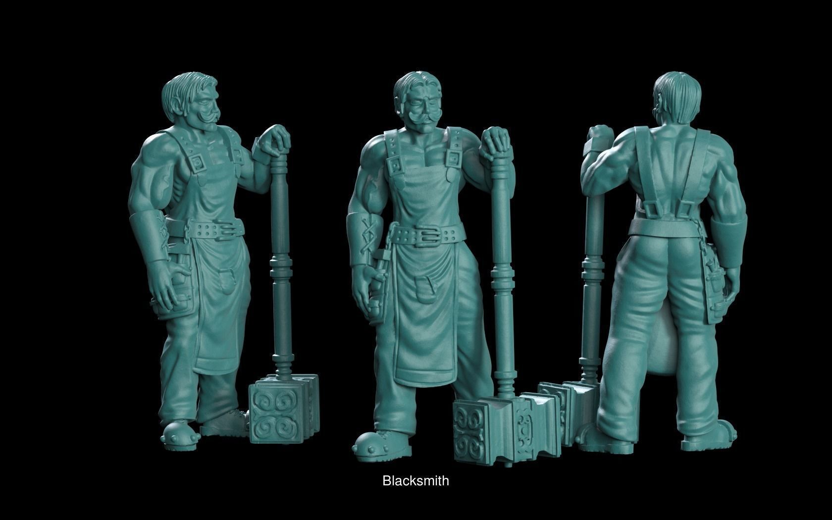 War of Pain mega Bundle 3D Model Collection_21