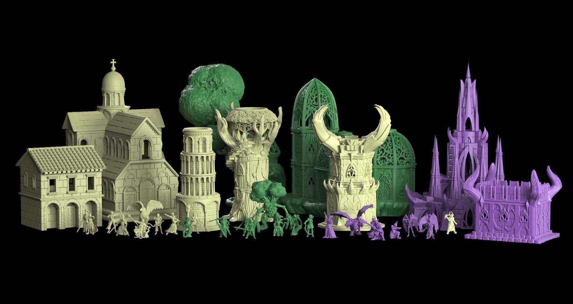 War of Pain mega Bundle 3D Model Collection_8