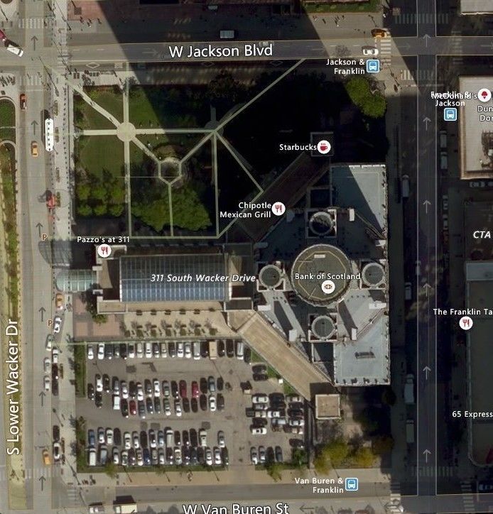 Chicago Building lowpoly Low-poly 3D model_12