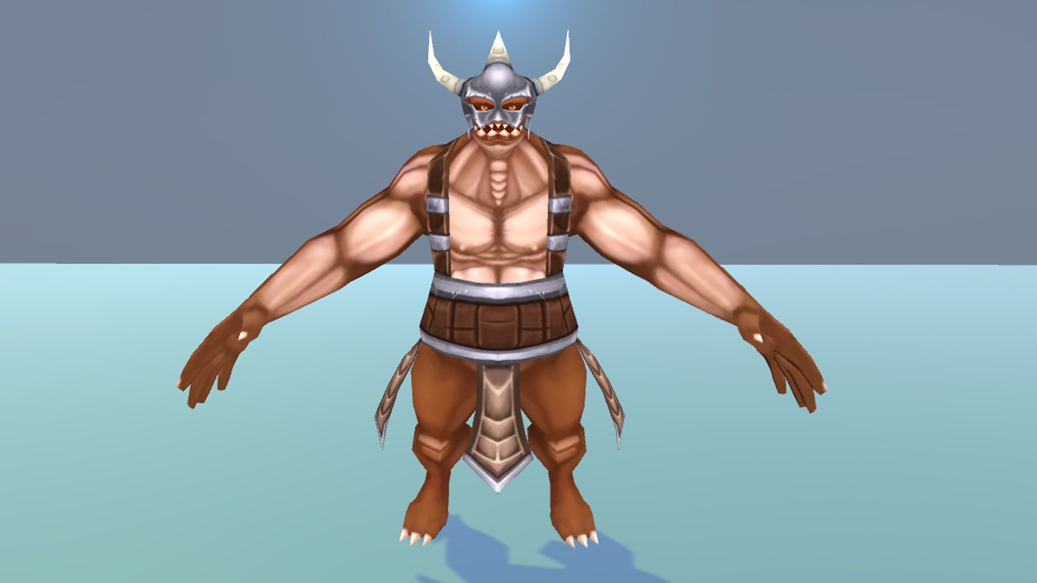 Demon slaughterers Low-poly 3D model_8