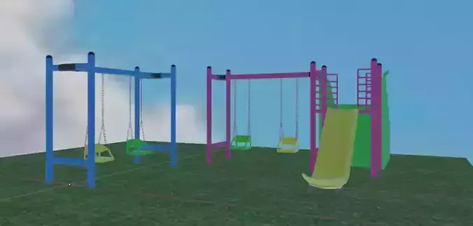 children park 3D model