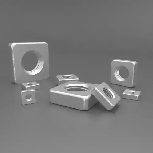 Nut Square DIN  562 - M2 to M90