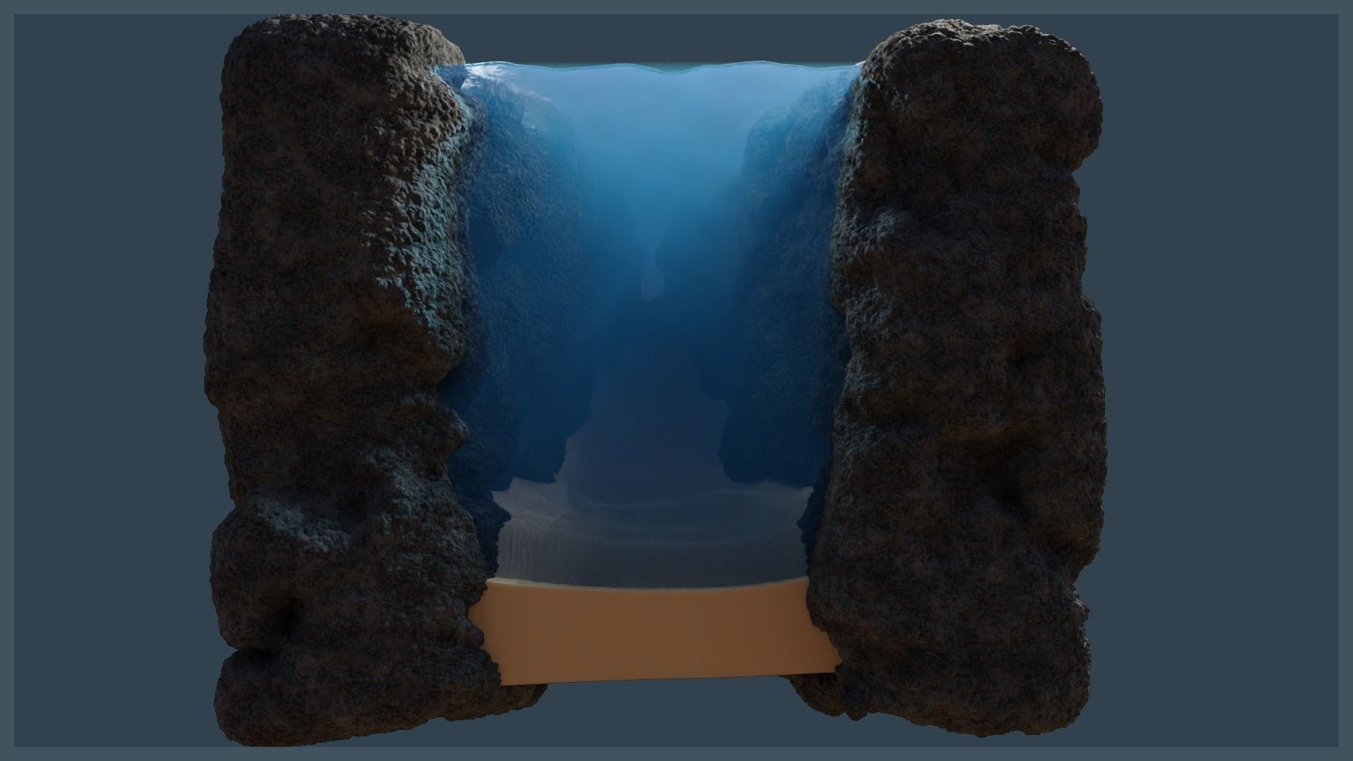 Ocean Trench Environment 3D model_13