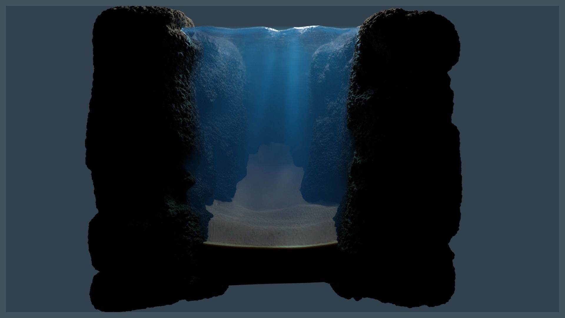 Ocean Trench Environment 3D model_17