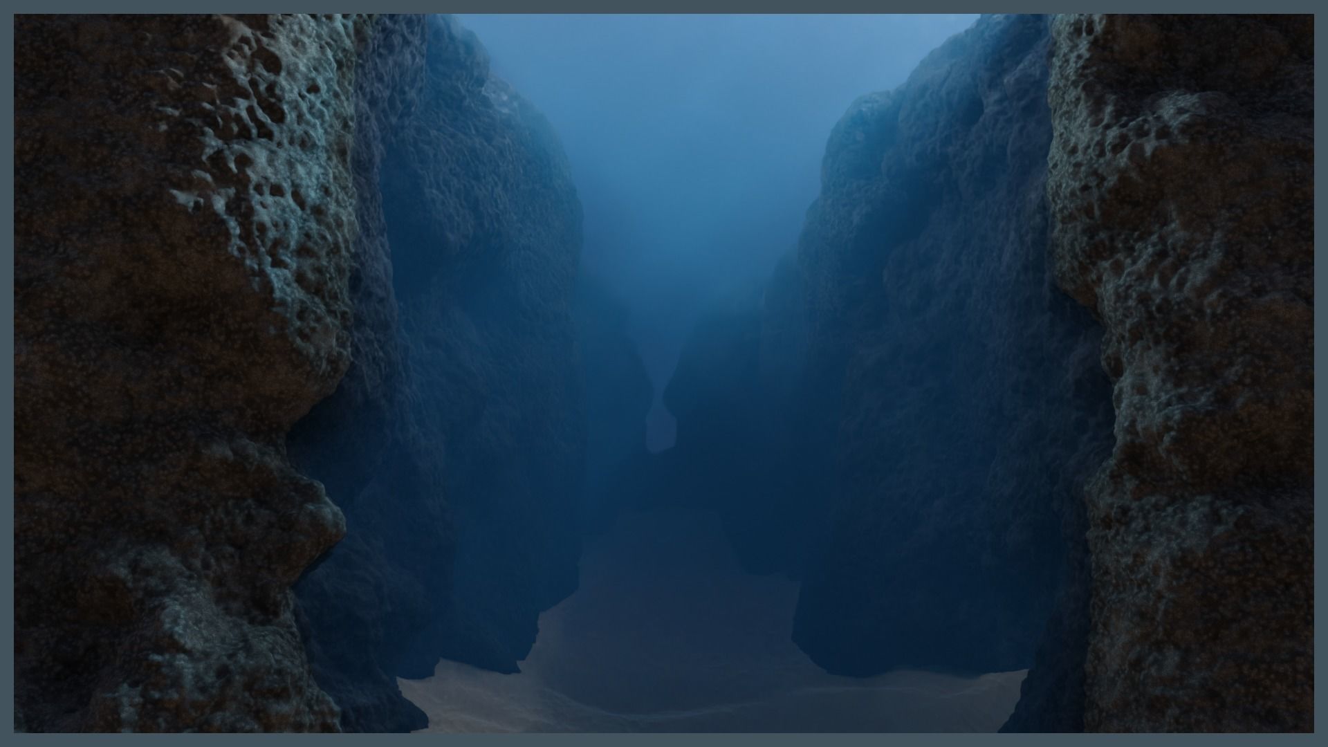 Ocean Trench Environment 3D model_2