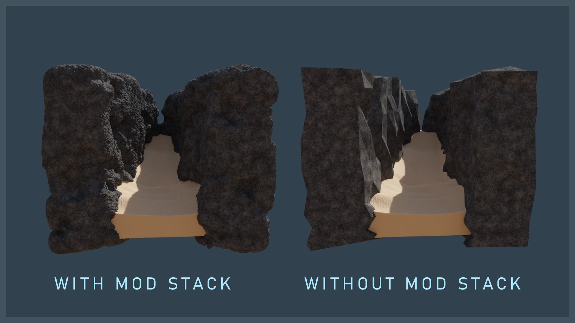 Ocean Trench Environment 3D model_10