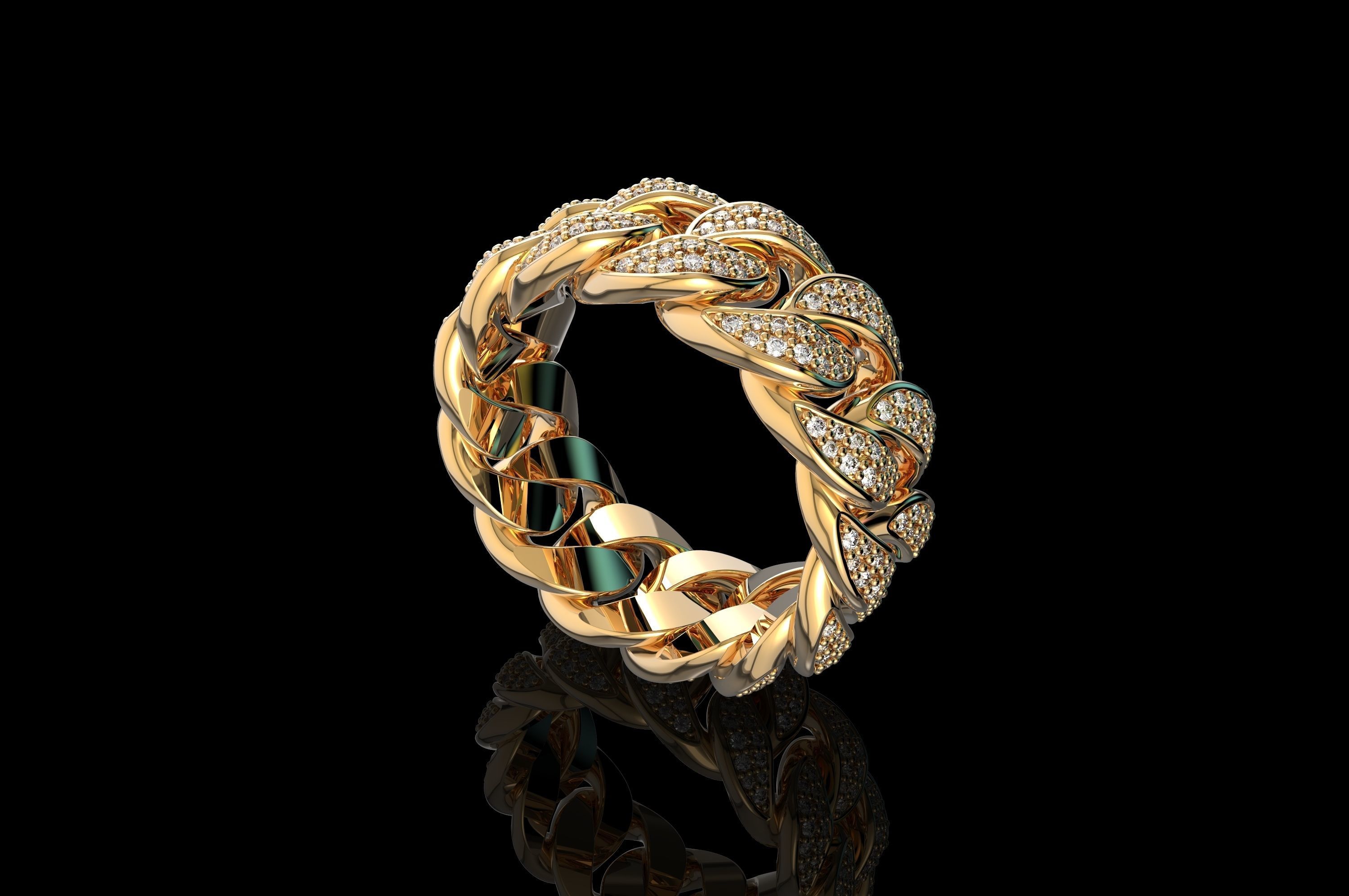 Gold N735 3D print model_2