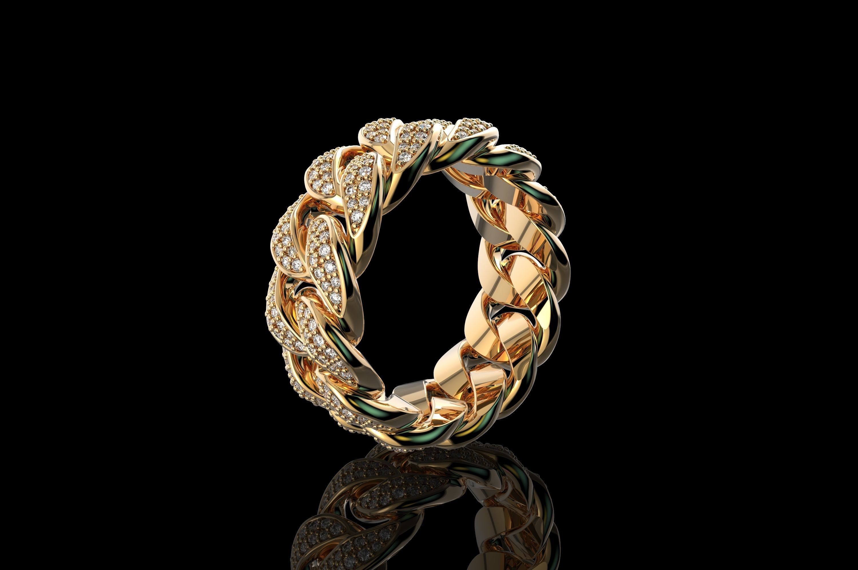 Gold N735 3D print model_3