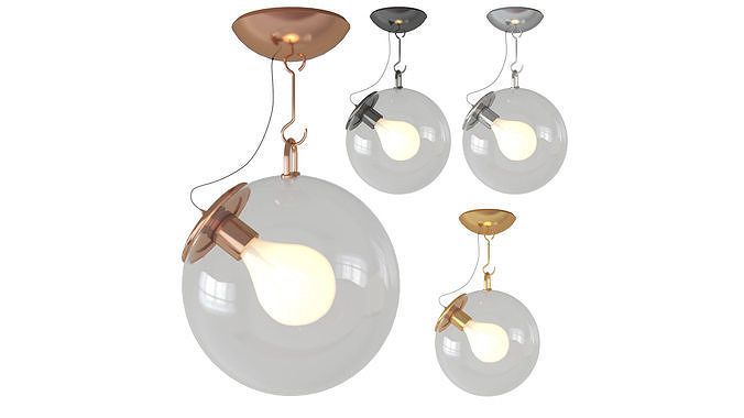 Miconos ceiling light 3D model