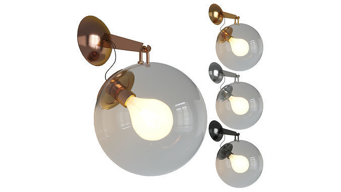 Miconos wall light  3D model