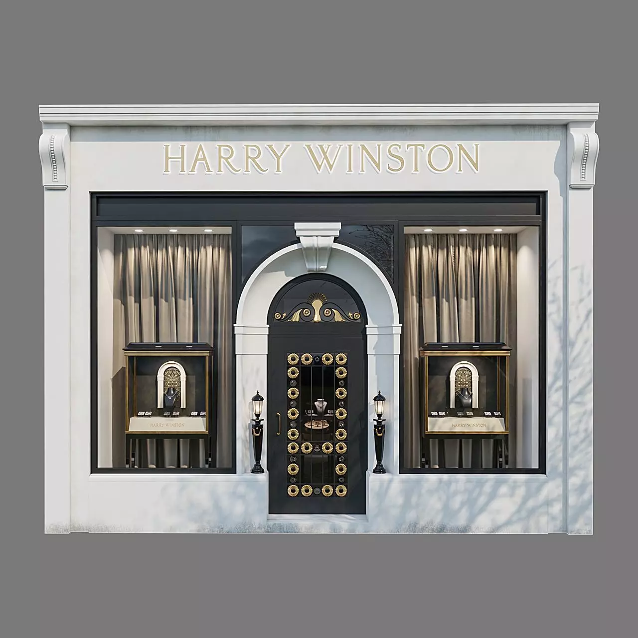 Harry Winston Jewelry  3D model_0