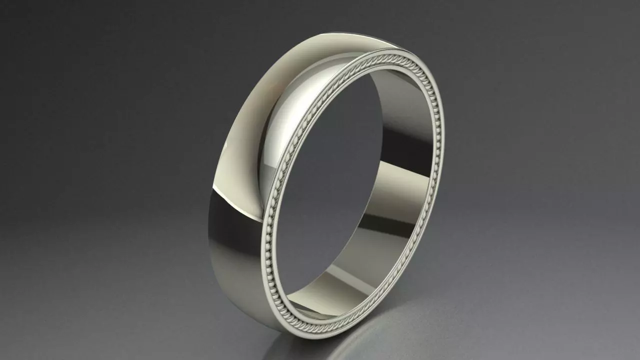 David Yurman Streamline Rings in EU Sizes 3D print model_0