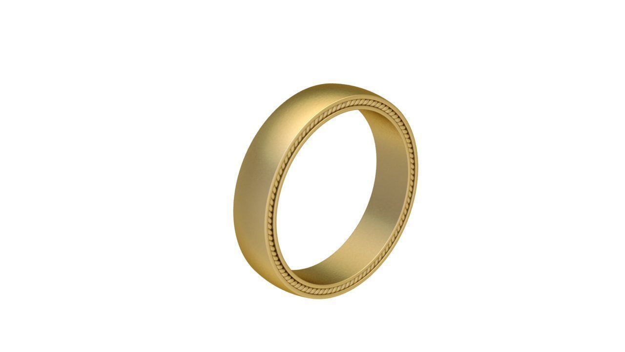 David Yurman Streamline Rings in EU Sizes 3D print model_1