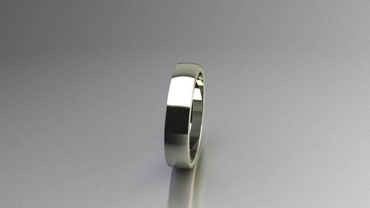 David Yurman Streamline Rings in EU Sizes 3D print model_4