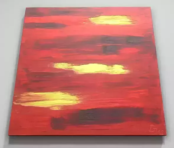 Horizons - Oil Painting Low-poly 3D model