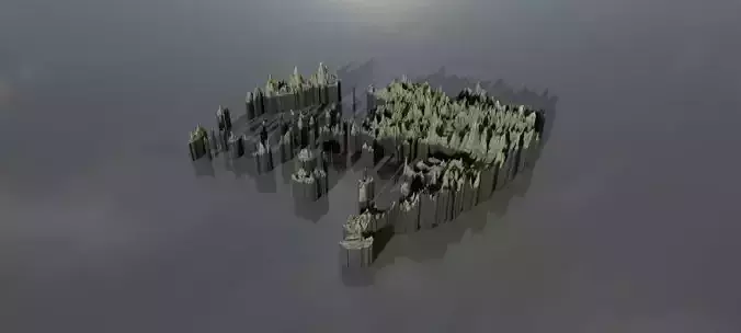High resolution heightmaps and geometry for Greece Texture