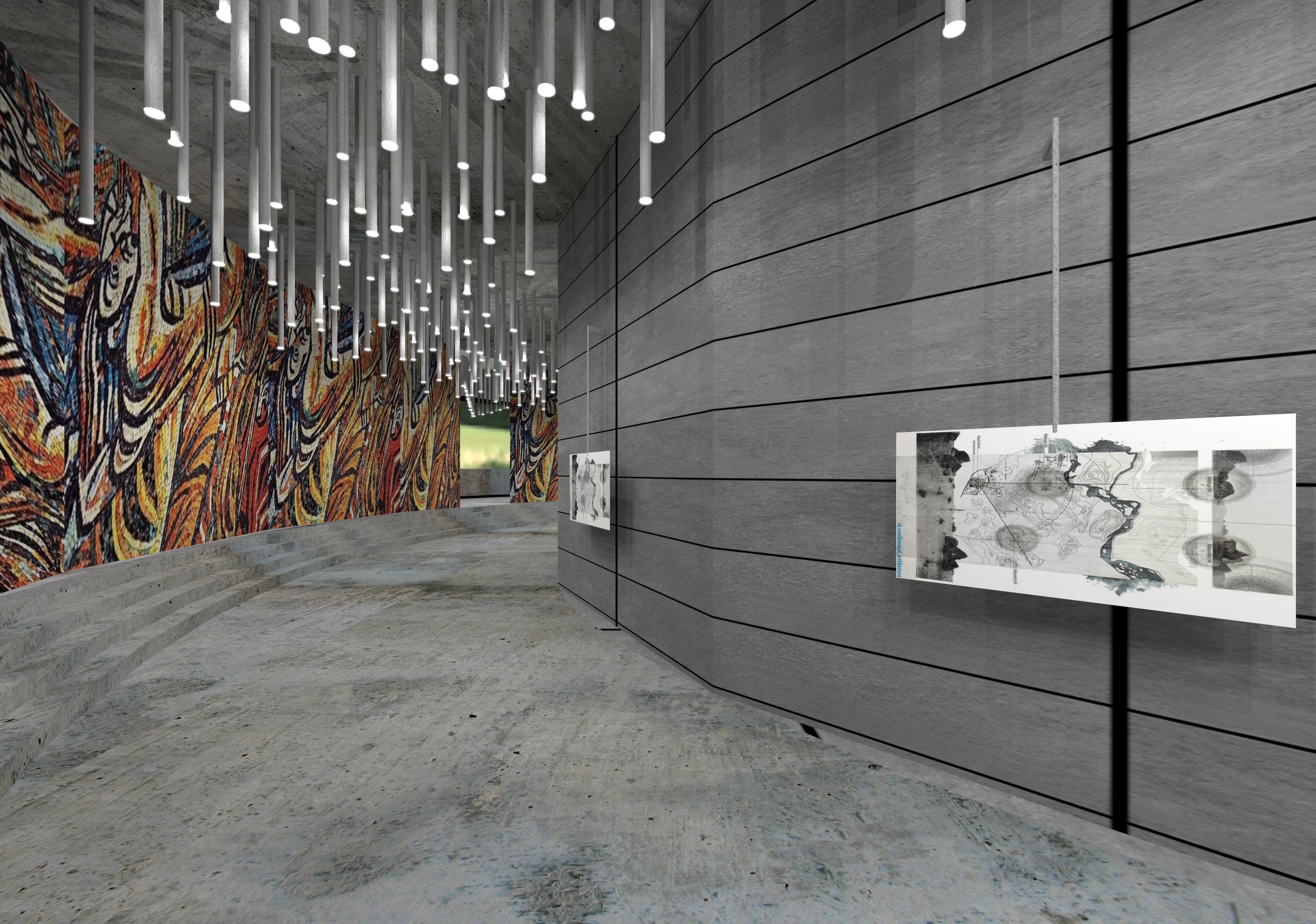 Buzludzha Monument Exterior and Interior Design 3D model_3