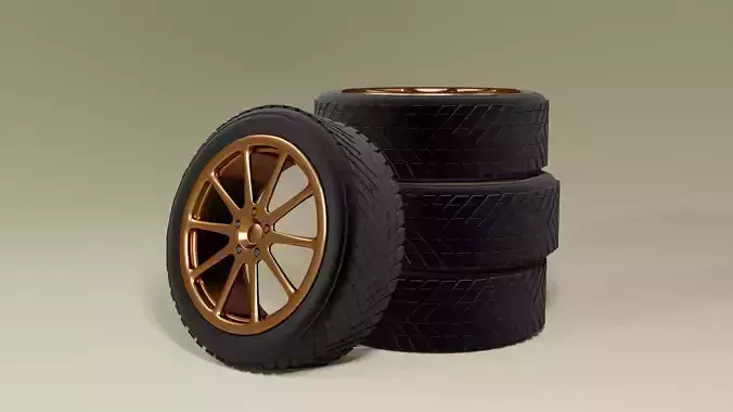 Sports wheel - drive and tire
