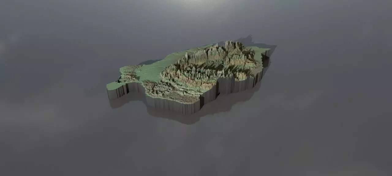 High-resolution heightmaps and geometry for Romania Texture_0