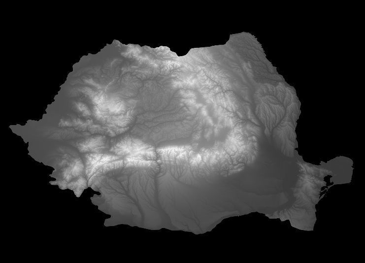 High-resolution heightmaps and geometry for Romania Texture_3