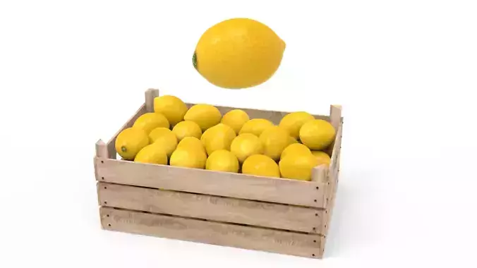 Lemon Box 3D model