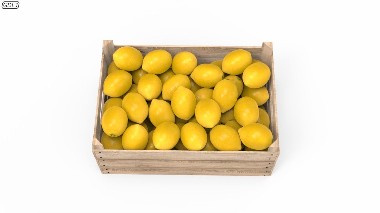 Lemon Box 3D model_4