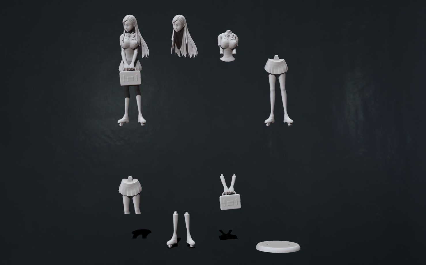 bleach - orihime inoue 3d print figure 3D print model_2