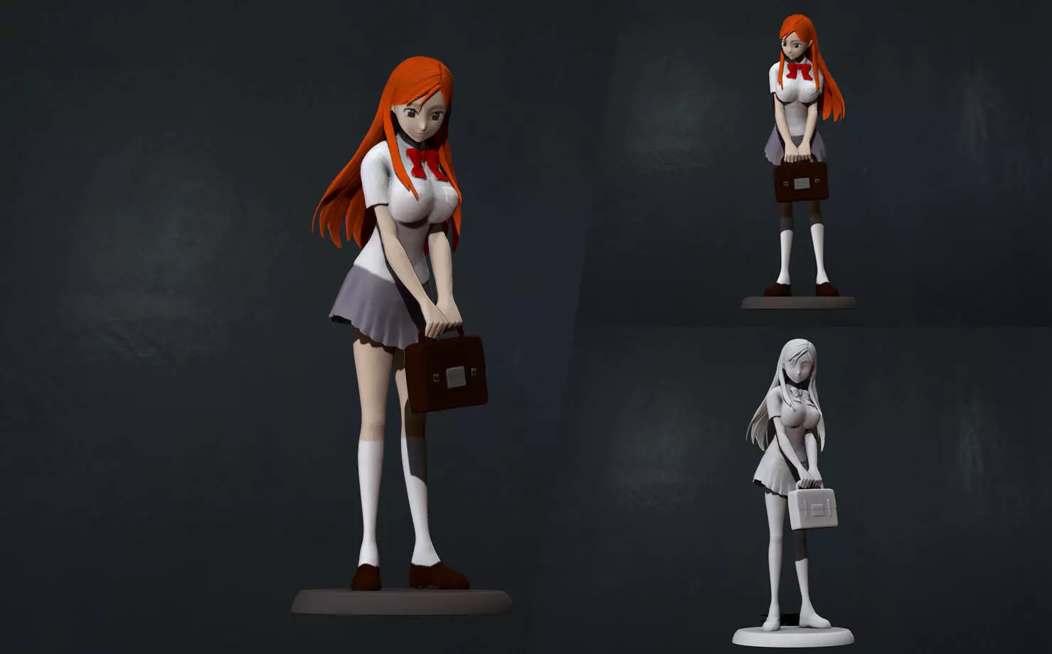 bleach - orihime inoue 3d print figure 3D print model_0