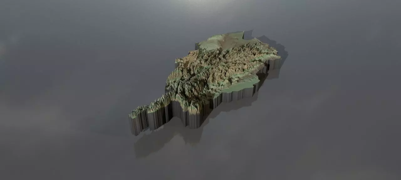 High resolution heightmaps and geometry for Afghanistan Texture_0
