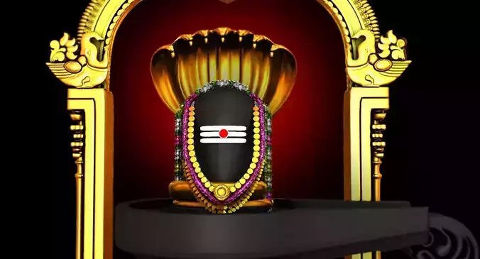 The Shiva Linga 3d model
