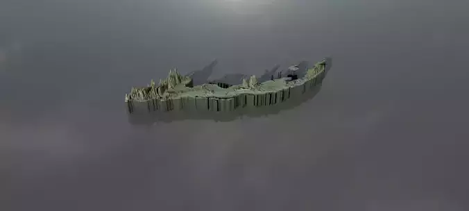 High resolution heightmaps and geometry for Cuba Texture