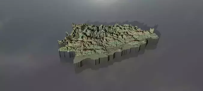 High res heightmaps and geometry for Bosnia and Herzegovina