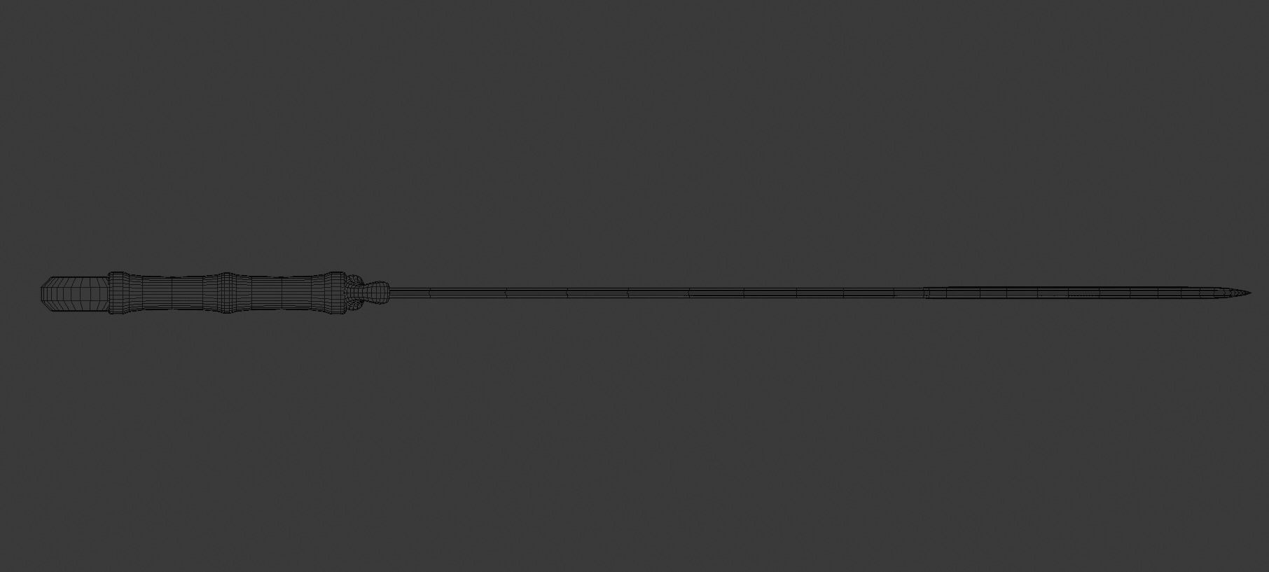 steel sword  3D model_24