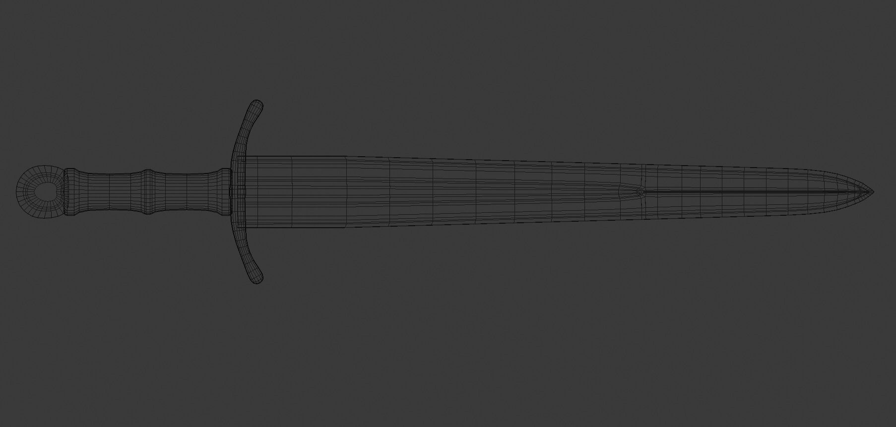 steel sword  3D model_25