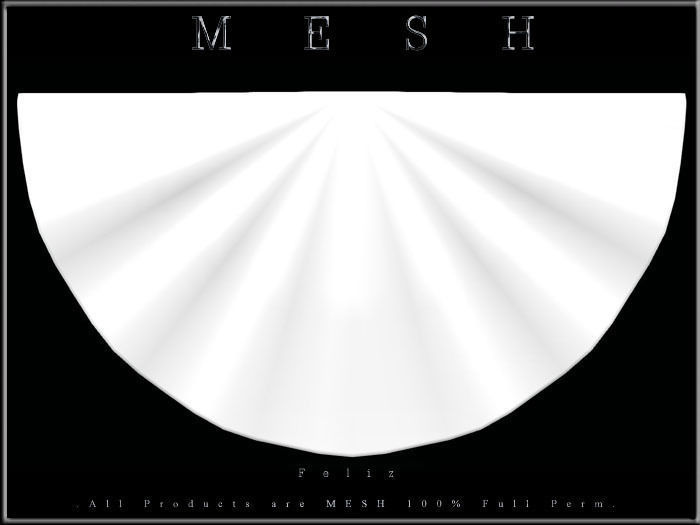 Bunting mesh cover art Low-poly 3D model_2