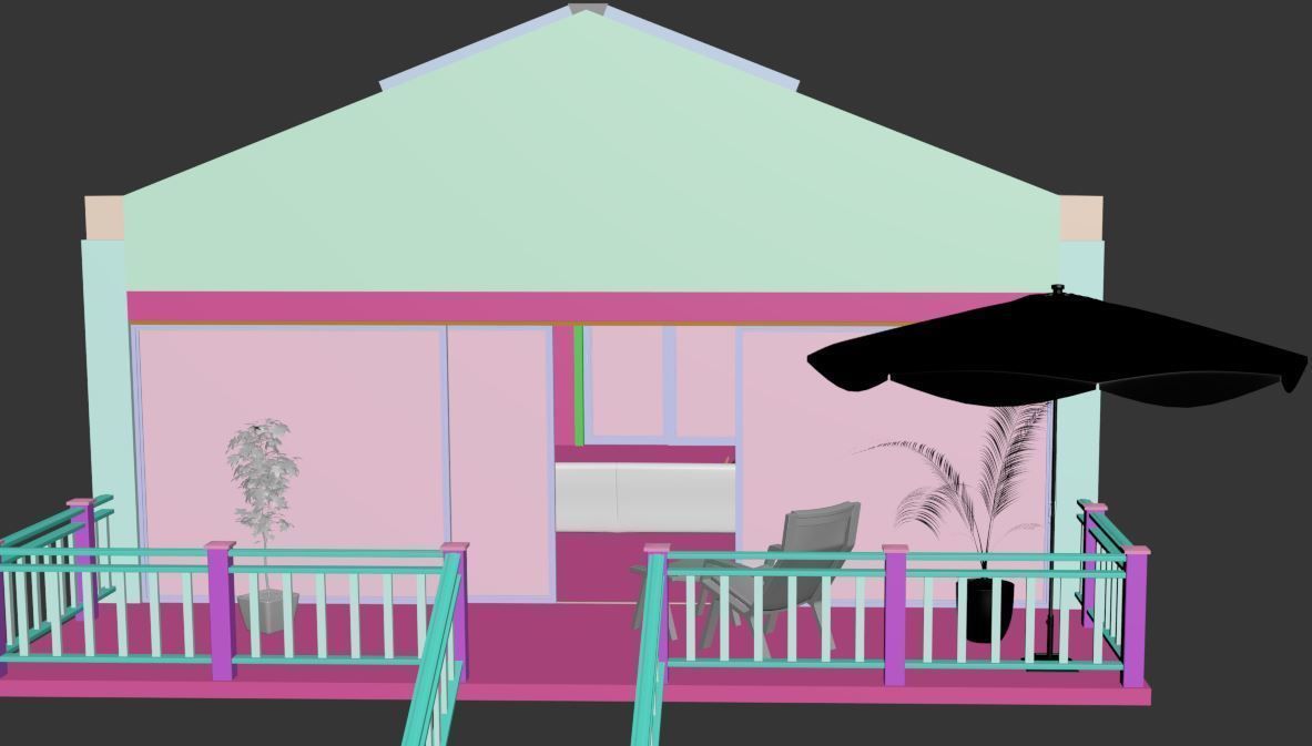 vila   praeto 3D model_3