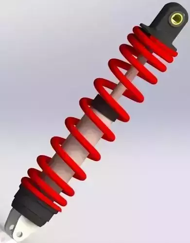 YSS Pro Z Shock Absorber 3D model
