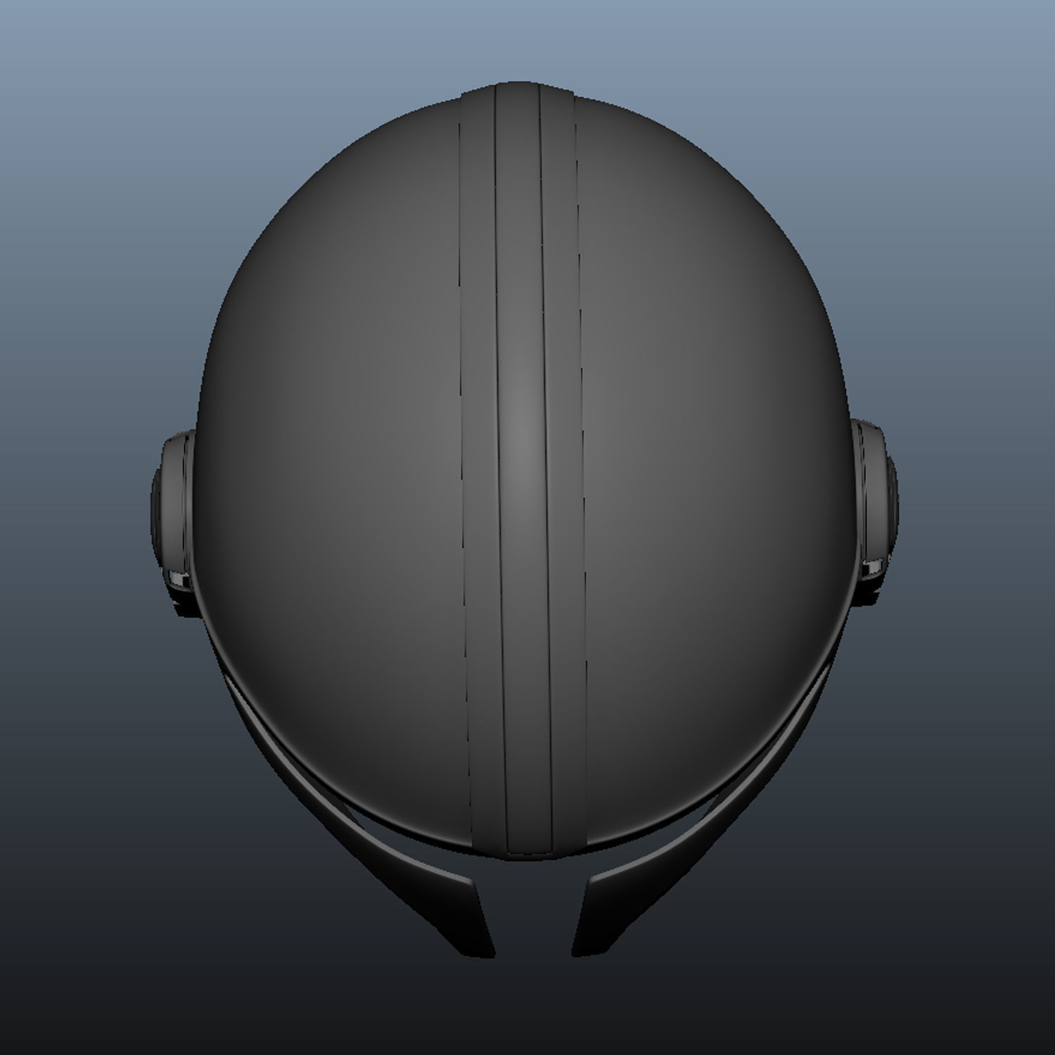 Mandalorian Helmet 3D print model_3