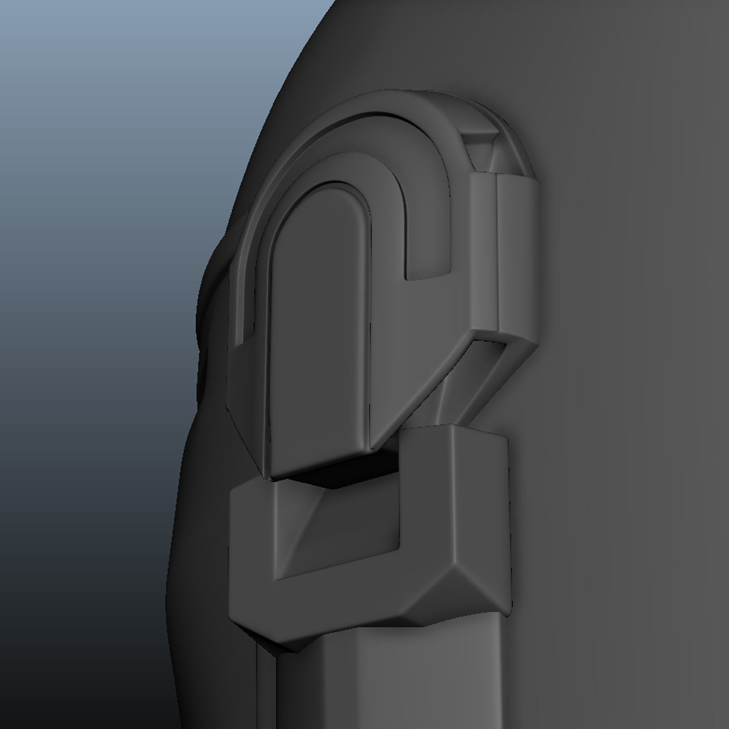 Mandalorian Helmet 3D print model_4