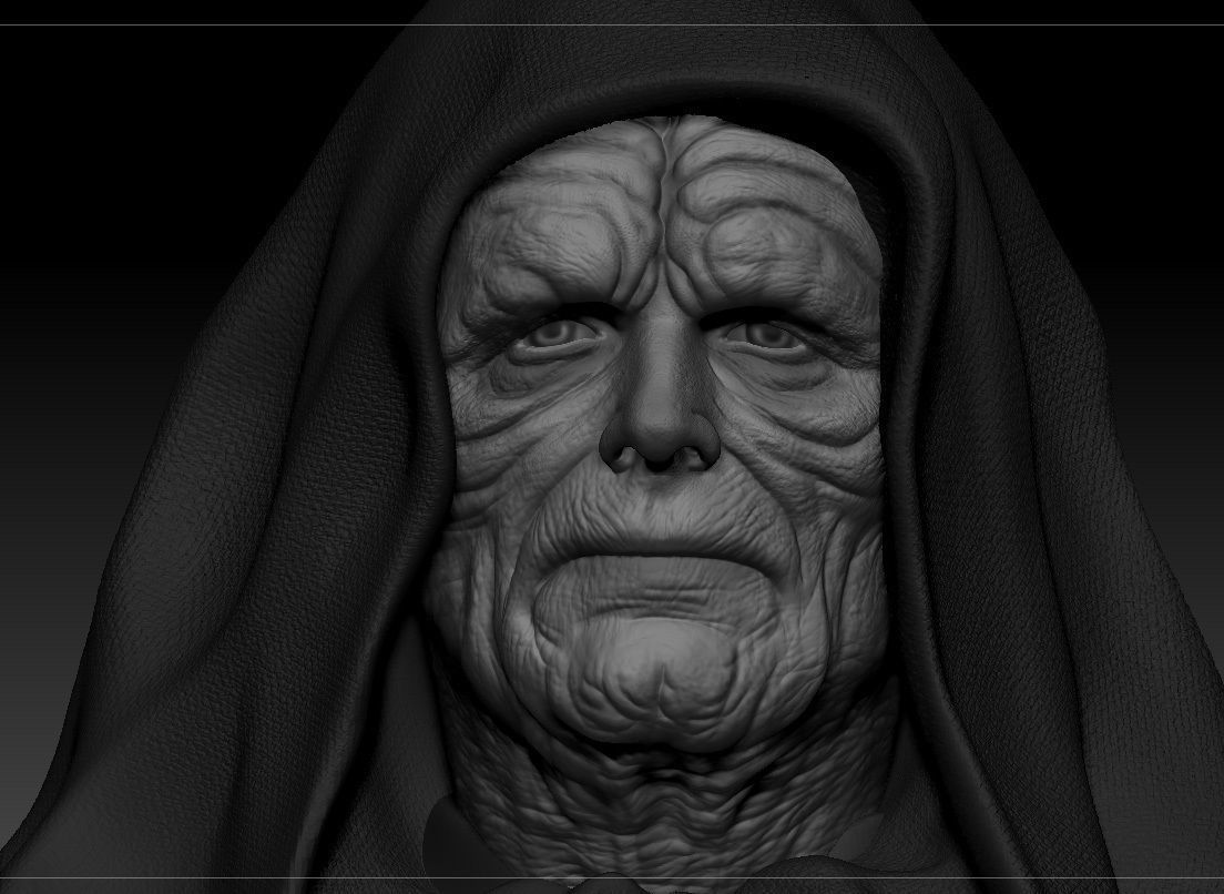 Ian McDiarmid - Palpatine - Darth Sidious - Star Wars 3D print model_8