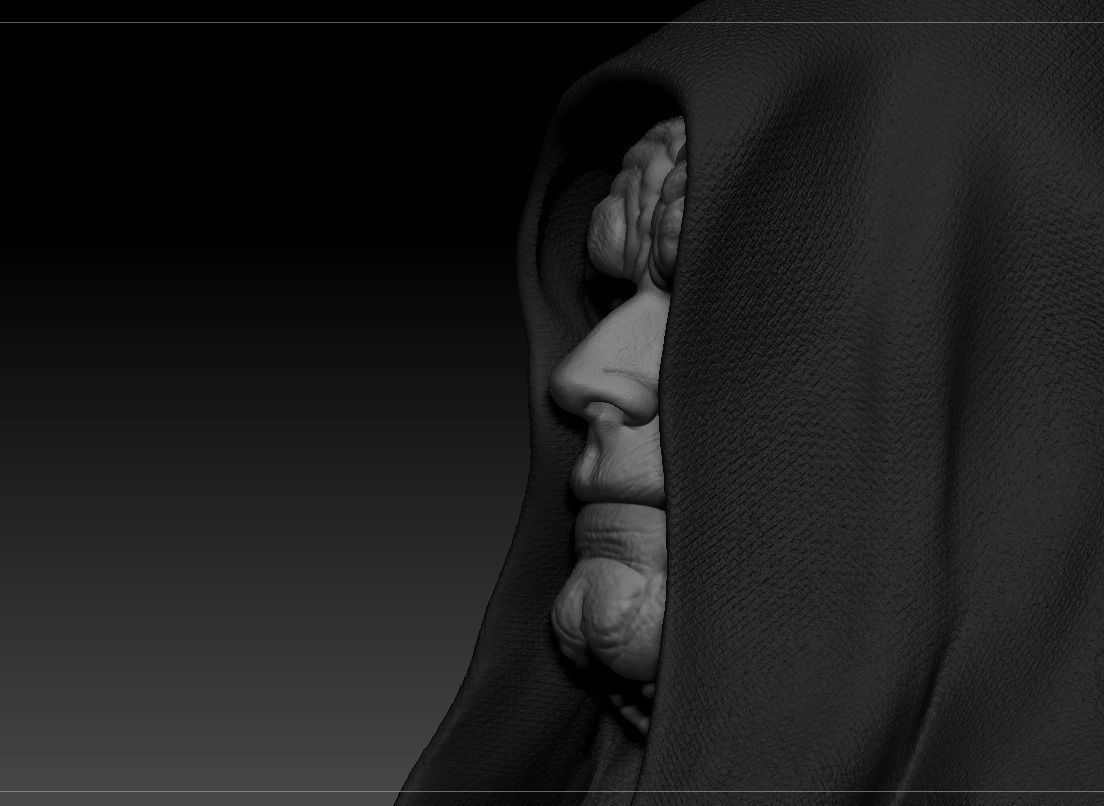 Ian McDiarmid - Palpatine - Darth Sidious - Star Wars 3D print model_10