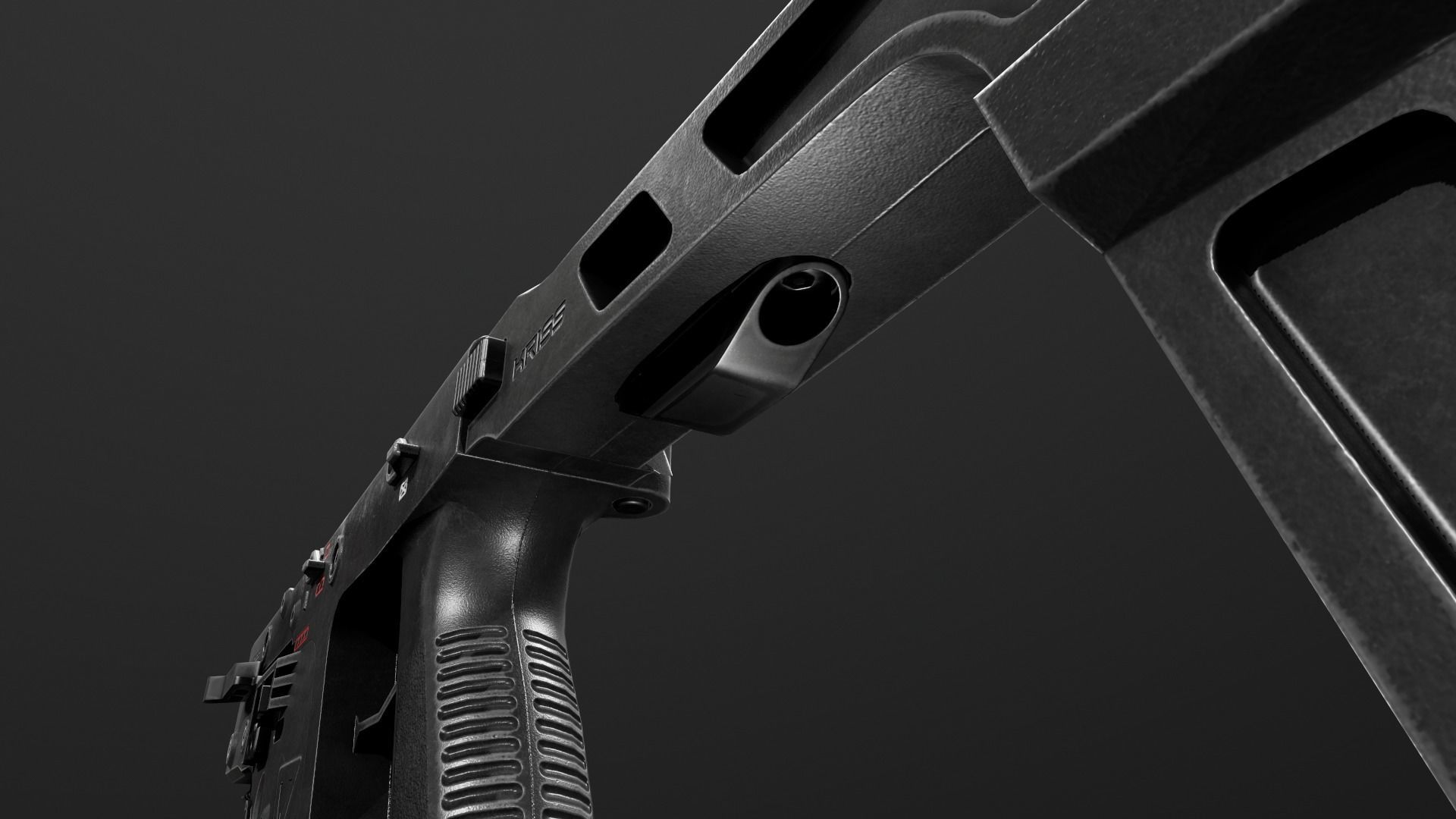 Kriss Vector SMG Low-poly 3D model_37