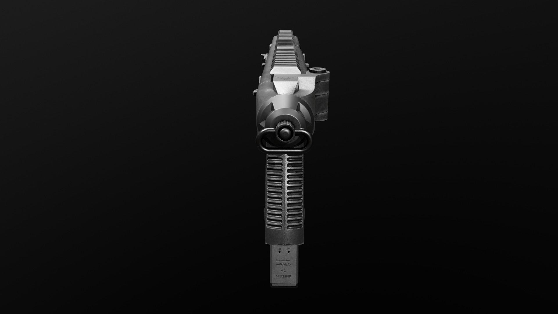 Kriss Vector SMG Low-poly 3D model_12